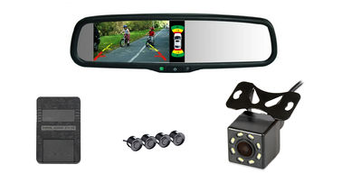 Auto 4.3 &quot;LCD Sensor Parkir Mobil, Sensor Parkir Belakang, Sistem Reverse Radar