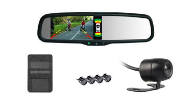 5 &quot;Sistem Parkir Sensor Mobil LCD 640 * 480 Cermin Spion Resolusi Tinggi
