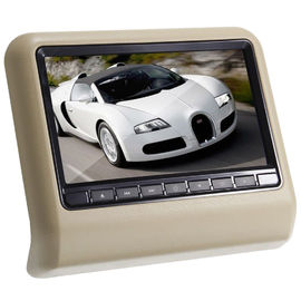 Warna Hitam Headrest Mobil DVD Monitor Tiang Disesuaikan Jarak 110 - 190mm